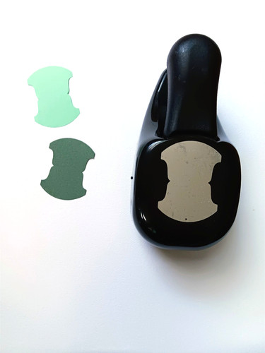 Stampin round tab - up,
