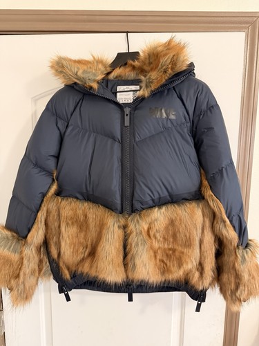 Nike sacai parka piumino - nike,