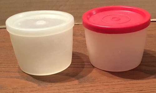 Vintage tupperware kit - vintage, tazze