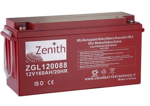 Batteria servizi agm zenith - batteria,
