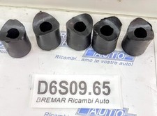D6S09.65 BOCCOLA DISTANZIALE  PARAURTI 500L  1970  PLASTICA COLORE  NERO KIT 5 P