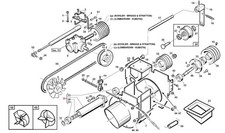 Tubo supporto trattorino