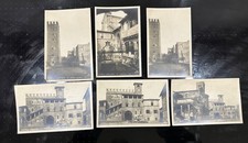 Cartolina Castell’Arquato Piacenza Cortile Collegiata Viaggiata