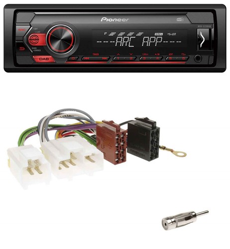 Pioneer dab 1din mp3 aux - mp3,