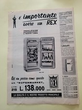 REX FRIGORIFERI + CINZANO