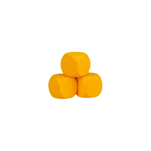 Cubetti vuoti 12mm giallo - vuoti,