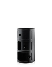 Kartell Contenitore Componibile Classic 3 elementi nero