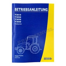 New Holland T3010 T3020 T3030 T3040 trattore manuale uso 87290738