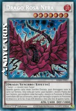 DRAGO ROSA NERA • (Black Rose Dragon) • Segreta • RA04 IT057 • 1Ed • Yugioh!