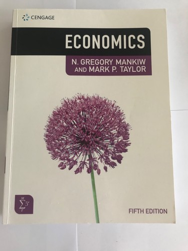 Economics gregory mankiw - economics, n.