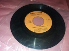 7" disco 45 giri Lingua