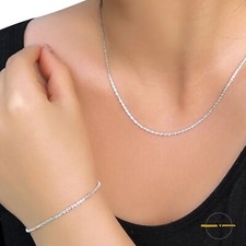 Set collana bracciale donna - set,
