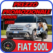 Ruotino Di Scorta Per La Fiat 500L Con Misura Da 16 5Fori Kit Ruota Gomma Auto p