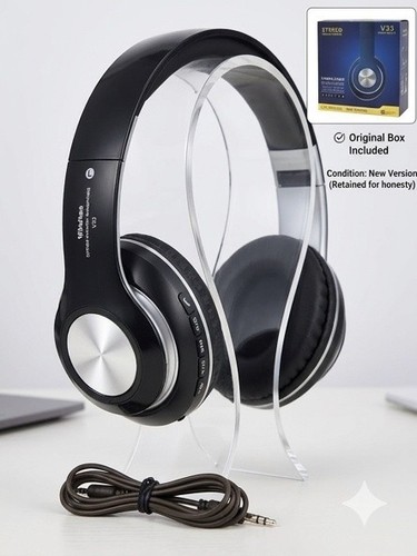 Cuffie wireless bluetooth v33 - wireless,