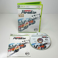 BURNOUT PARADISE XBOX 360 ITA Microsoft Gioco Italiano COMPLETO di manuale