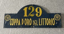 RARA PLACCA TARGA COPPA D'ORO