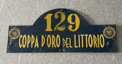 Rara placca targa coppa oro - coppa, d'oro