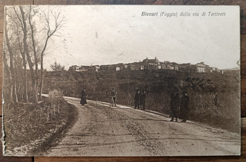 1920 biccari panoramica - biccari,