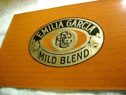 Emilia garcia scatola sigari - emilia,