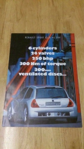 Brochure renault sport - brochure,