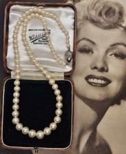 COLLANA VINTAGE FINTA PERLA