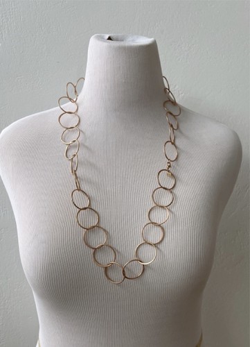 Collana maglia cerchio