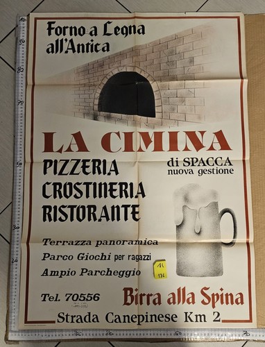 Manifesto originale canepina - manifesto, originale canepina