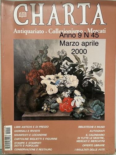 Rivista charta antiquariato - rivista,