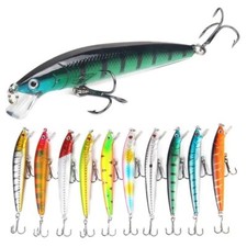 Kit 10 pz Jerk Bait Minnow