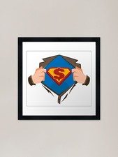 Marvel, supereroe stampa