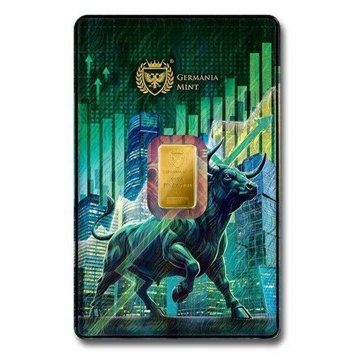 Germania mint gold bull - germania, gm