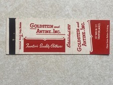 AE264 Vintage Matchbook Cover