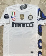 Maglia Inter Materazzi Tg L anno 2010-2011 con tutte le patch Triplete