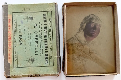 Lastra fotografica gelatina