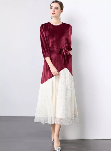 Abito donna elegante lungo - abito,