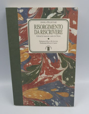 RISORGIMENTO DA RISCRIVERE -