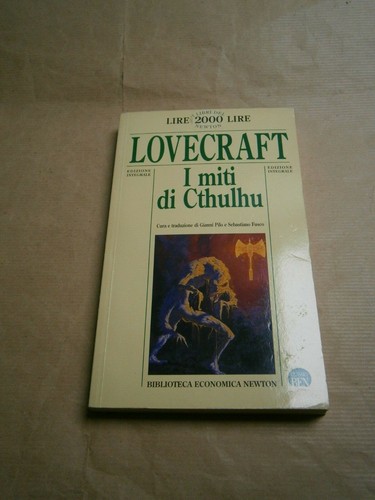 Lovecraft miti di cthulhu - lovecraft,, i