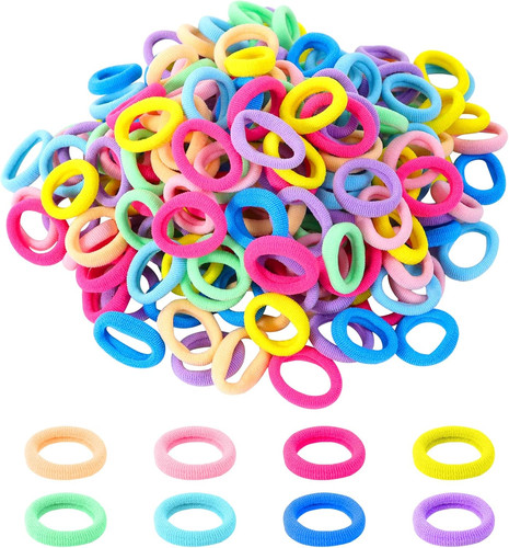 200 pezzi elastici capelli - 200,