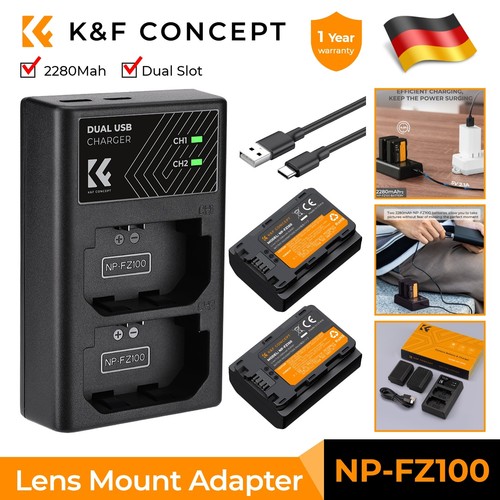 Concept fz100 batteria - k&f,