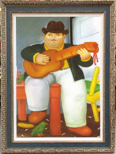 Fernando botero uomo grasso - fernando,