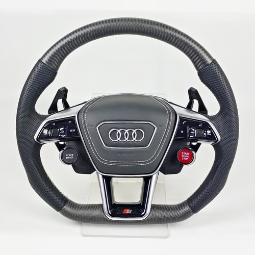 Volante audi carbon look - a6,