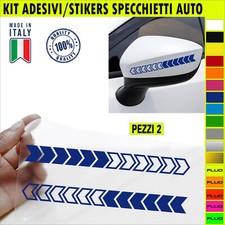 2 Adesivi FRECCIA per Specchietti Retrovisori Car Stripes Strisce Fasce c. 2205