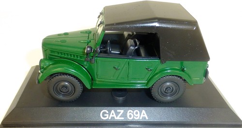Gaz 69a auto verde nuovo - nuovo, 011