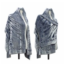 Velvet women scarf floral - velvet,