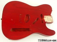 USA Fender Custom Shop 1951 Nocaster Journeyman CORPO 51 Ash Crimson trasparente