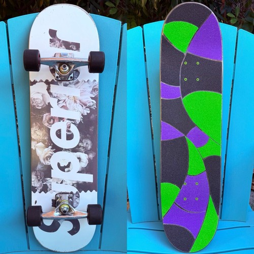 Superior skateboards floral - skateboards,