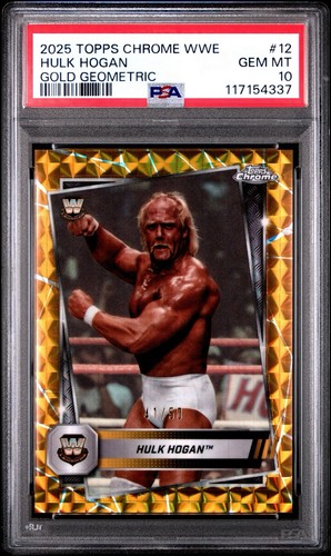 2025 topps chrome wwe gold - chrome,