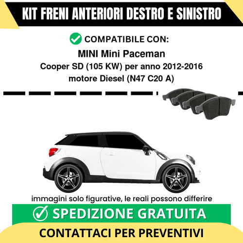 Pastiglie freno anteriori - freno,