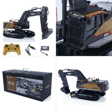 Escavatore cingolato radiocomandato HUINA scala 1/14 592 modello 2.4G suono luce