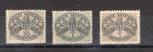 Vaticano 1946 segnatasse - segnatasse, su